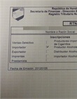 Registro tributario nacional